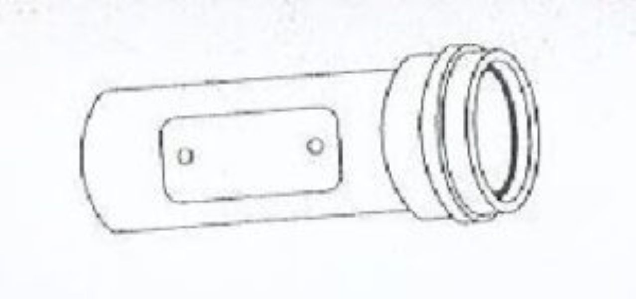 Almeva 80 mm Alu Egyenes ellenőrző idom natúr (ANRTD8)