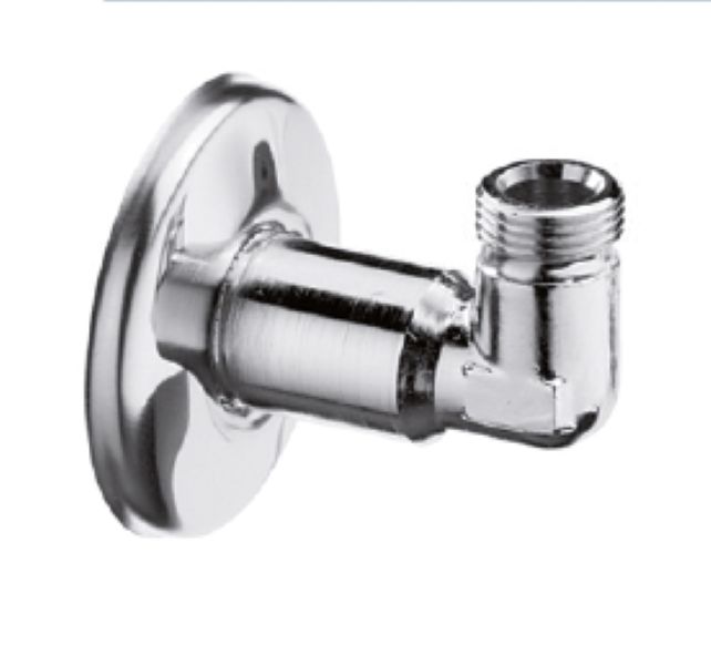 Arco 1/2"-1/2" KK könyök rozettával, krómozott (B3160)