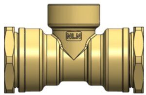 Arco Kpe Tömszelencés 25-3/4"-25 Bm T-idom Pn16 (68025)
