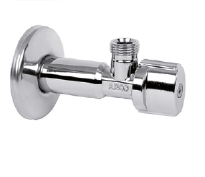 Arco 1/2"-3/8" hosszított vízkőmentes sarokcsap csatlakozó nélkűl (NOV88MAC)