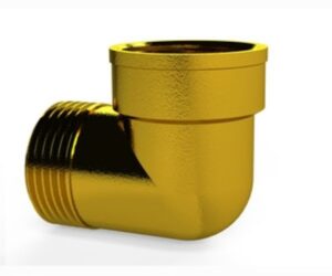 Arco 1/2" sárgaréz kb könyök (836010)