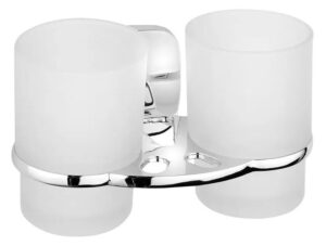 AQUALINE  Rumba dupla pohártartó tejüveg (RB105)