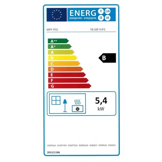 Fég F 8.50 F ERP2 energiacímke