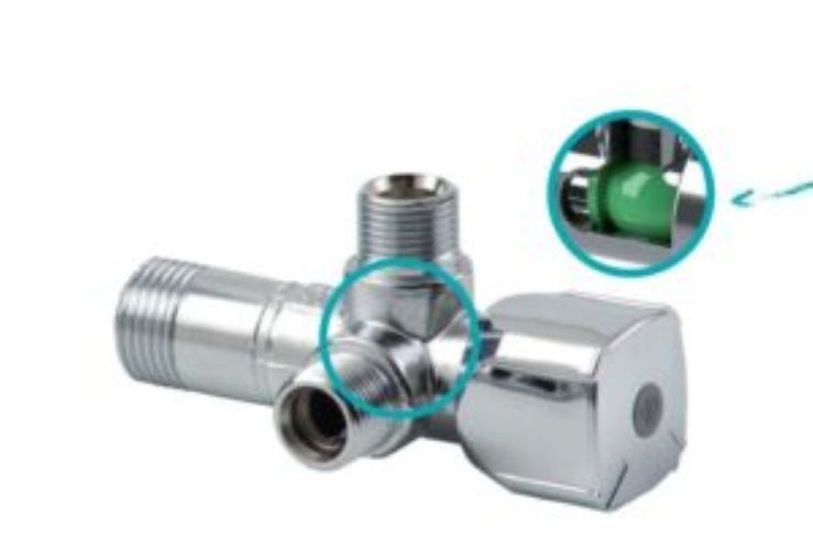 Arco Twin 4 állású sarokcsap 1/2"-1/2"-1/2" (CQ4105)