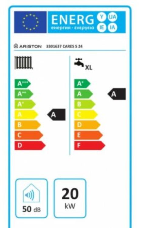 Ariston Cares S 24 Fali Kombi kondenzációs gázkazán (3301637) - Image 2