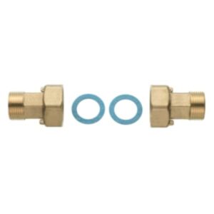 Danfoss Hollandis vízóra csatlakozó készlet R1/2"-3/4" (014U1936)