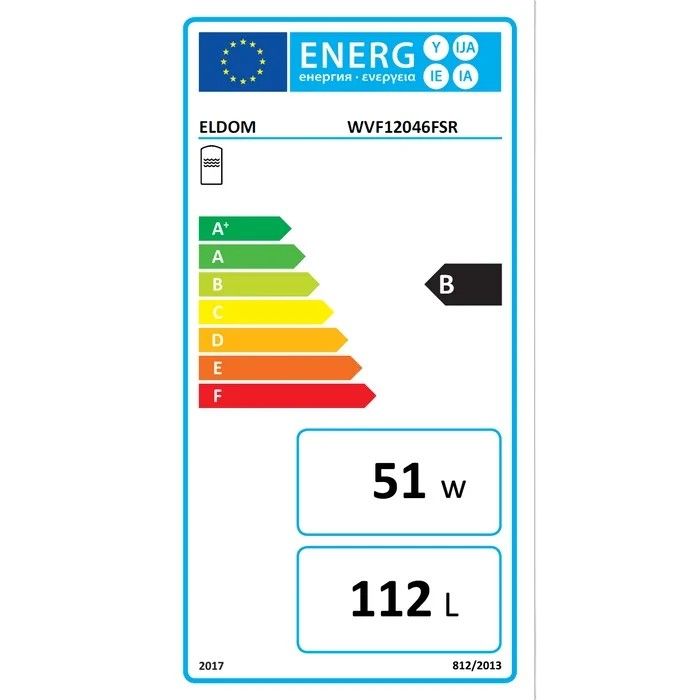 Heizer 120 L Fali függőleges indirekt tároló elektromos fűtőbetéttel (PLUS120) - Image 2