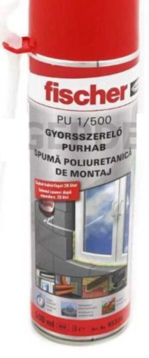 Fischer MK Szerelőragasztó 310 ml fehér (53128)