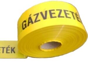 Gázvezeték jelzőszalag 300 fm/tekercs (330010196)