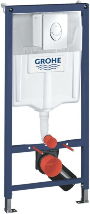 Grohe Solido Wc tartály+króm nyomólap+szerelő garnitúra (389560)