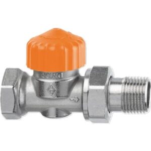 Heimeier Eclipse F egyenes radiátor szelep 1/2" (3462-02.000)