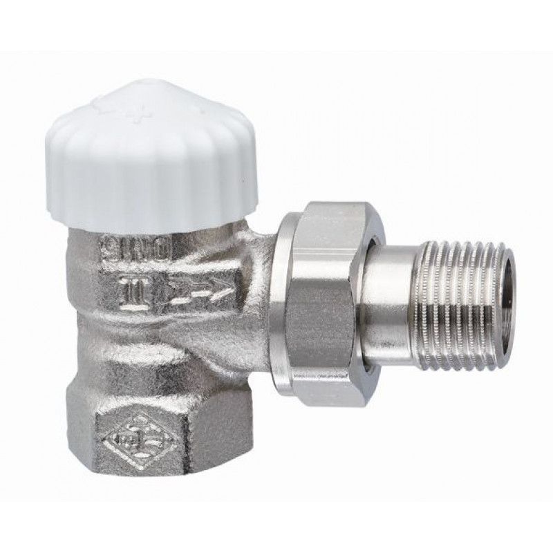 Heimeier Exakt II sarok 1/2" termosztatikus szelep előbeállitás 1/2"(3711-02.000)