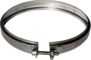 LS1 Inox Csőkapcsoló bilincs D=100mm 0,5mm 7003 (LS1_100)