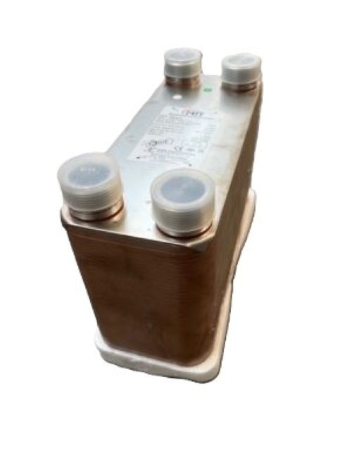 MIT MB-05 W 50 Lemezes Hőcserélő 4x5/4" K Hőszivattyúhoz 30 bar (MITMB05W50)