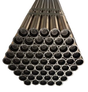 22×1,2mm Dunaterm Masterpress Blue AISI 304 ipari inox cső (fekete kupakkal)