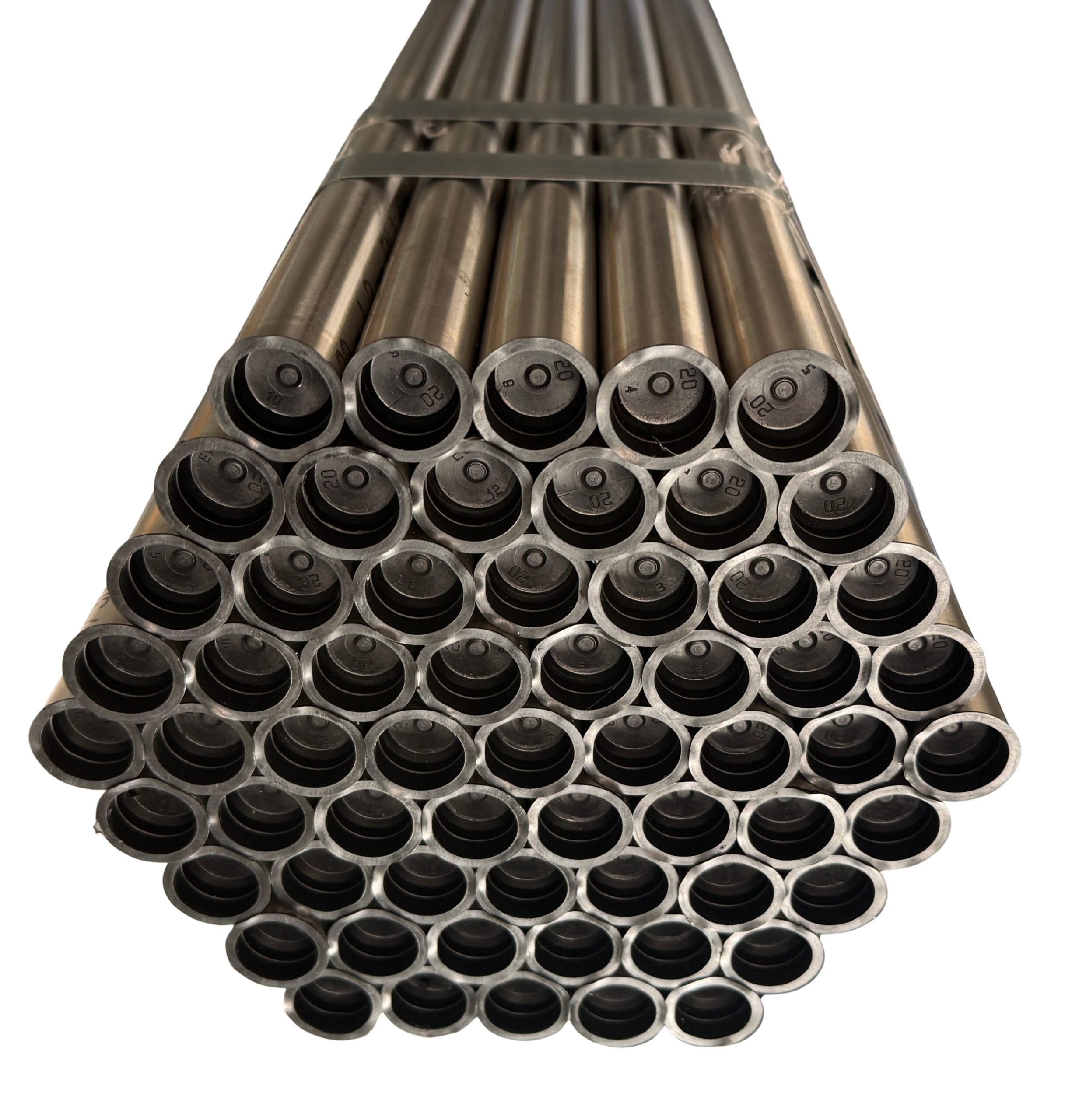 22×1,2mm Dunaterm Masterpress Blue AISI 304 ipari inox cső (fekete kupakkal)