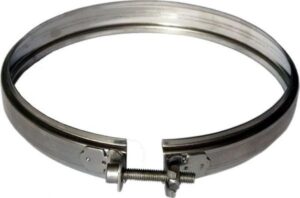 Inox Csőkapcsoló bilincs D150 (7415)