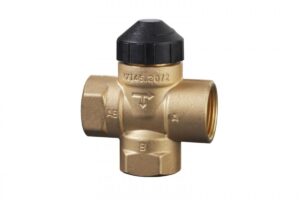 Siemens háromjáratú zónaszelep 1/2" DN 15 kvs 2  ( VXI46.15 )