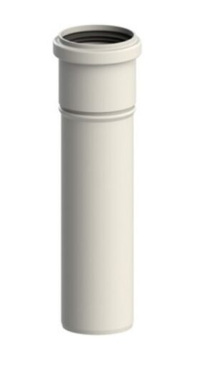 Tricox 80/125 hosszabitó cső 250 mm Alu-Alu (AACS605)