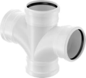 Uponor Decibel Kereszt  110/110/110/90°  idom (1000225)