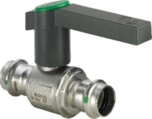 Viega Easytop Inox Gömbcsap 35-ös préscsatlakozóval (554767)